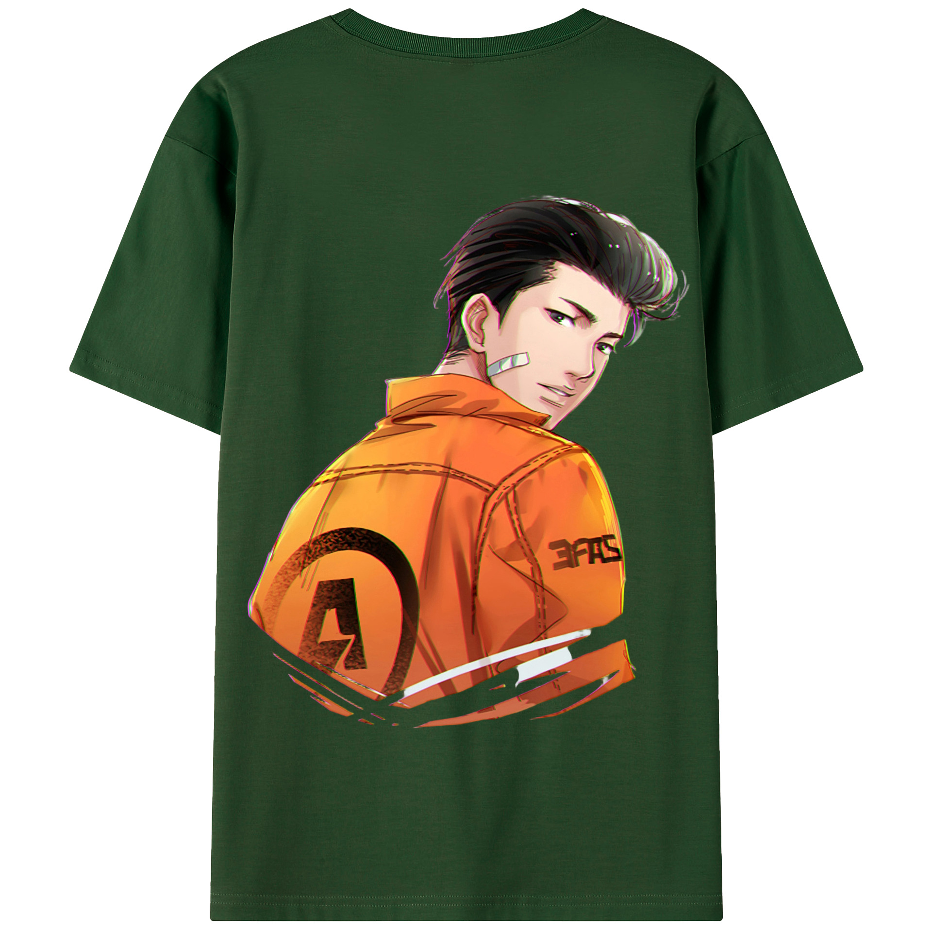 SLAM DUNK／スラムダンク 綿100％半袖Tシャツ（背面プリント）